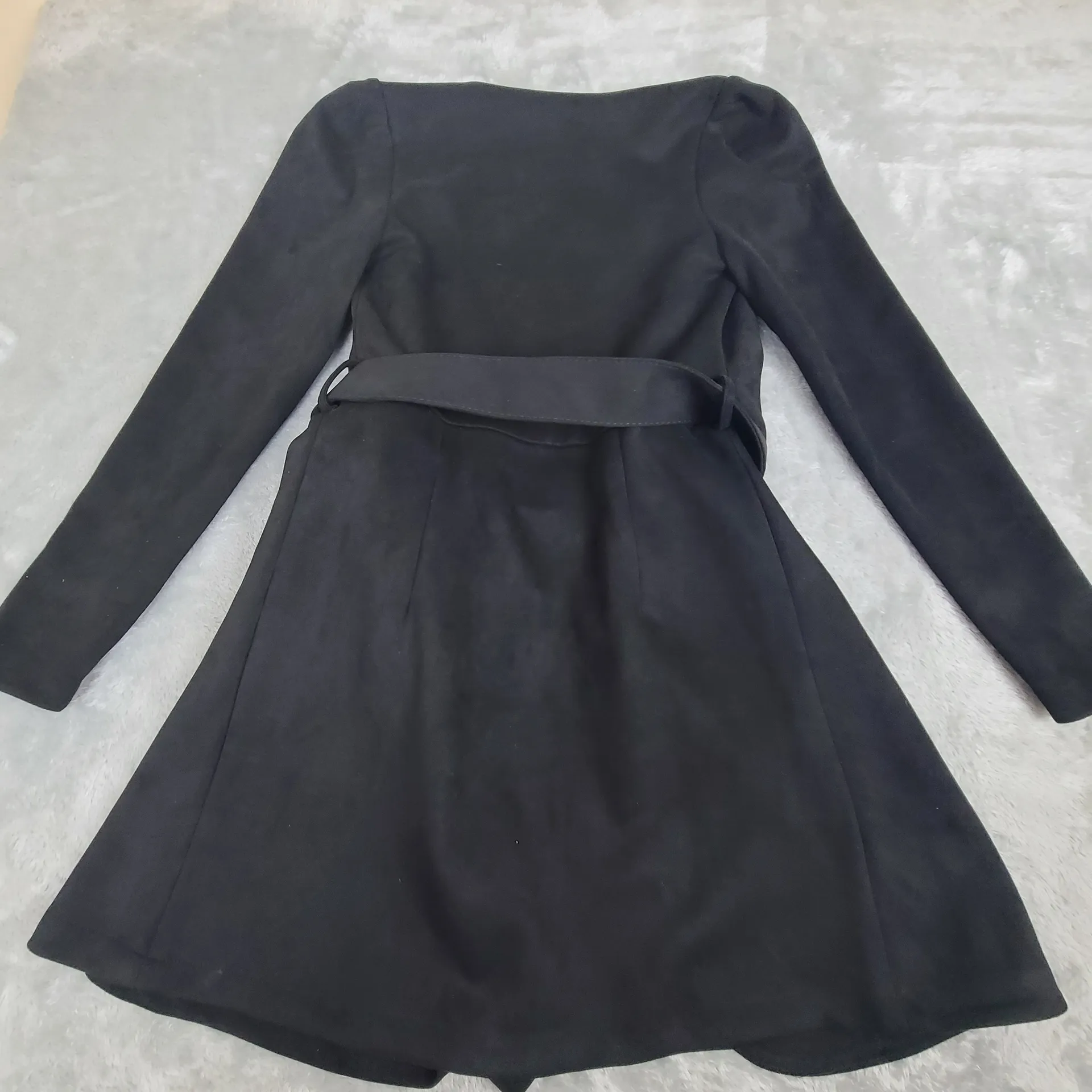 Jason Wu Elegant Black Long Sleeve Belted‎ Dress MSRP 395.00 Size XS - Image 8