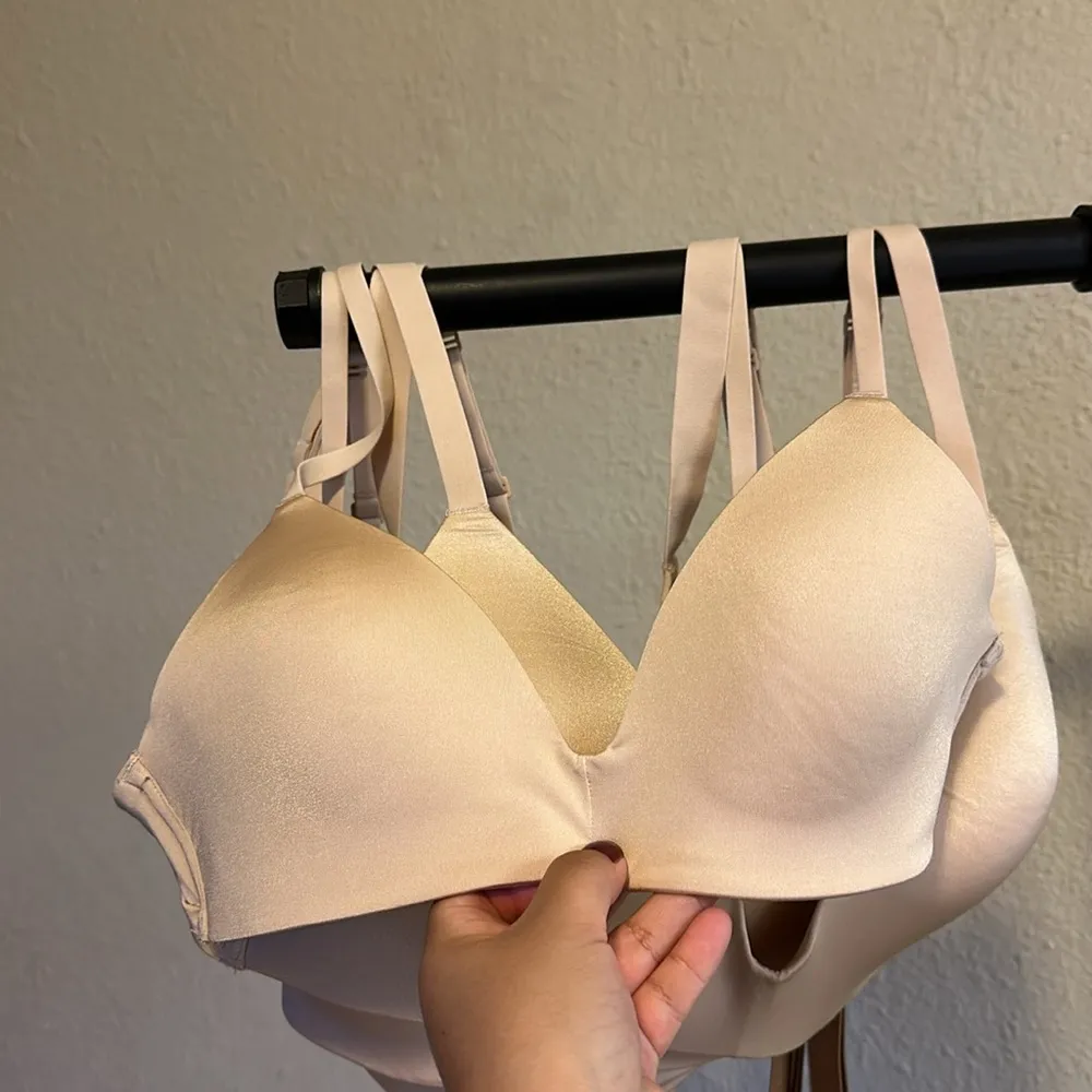 Skims WIRELESS Form Lightly lined Bra‎ Sand Cream NWT 36C - Image 6