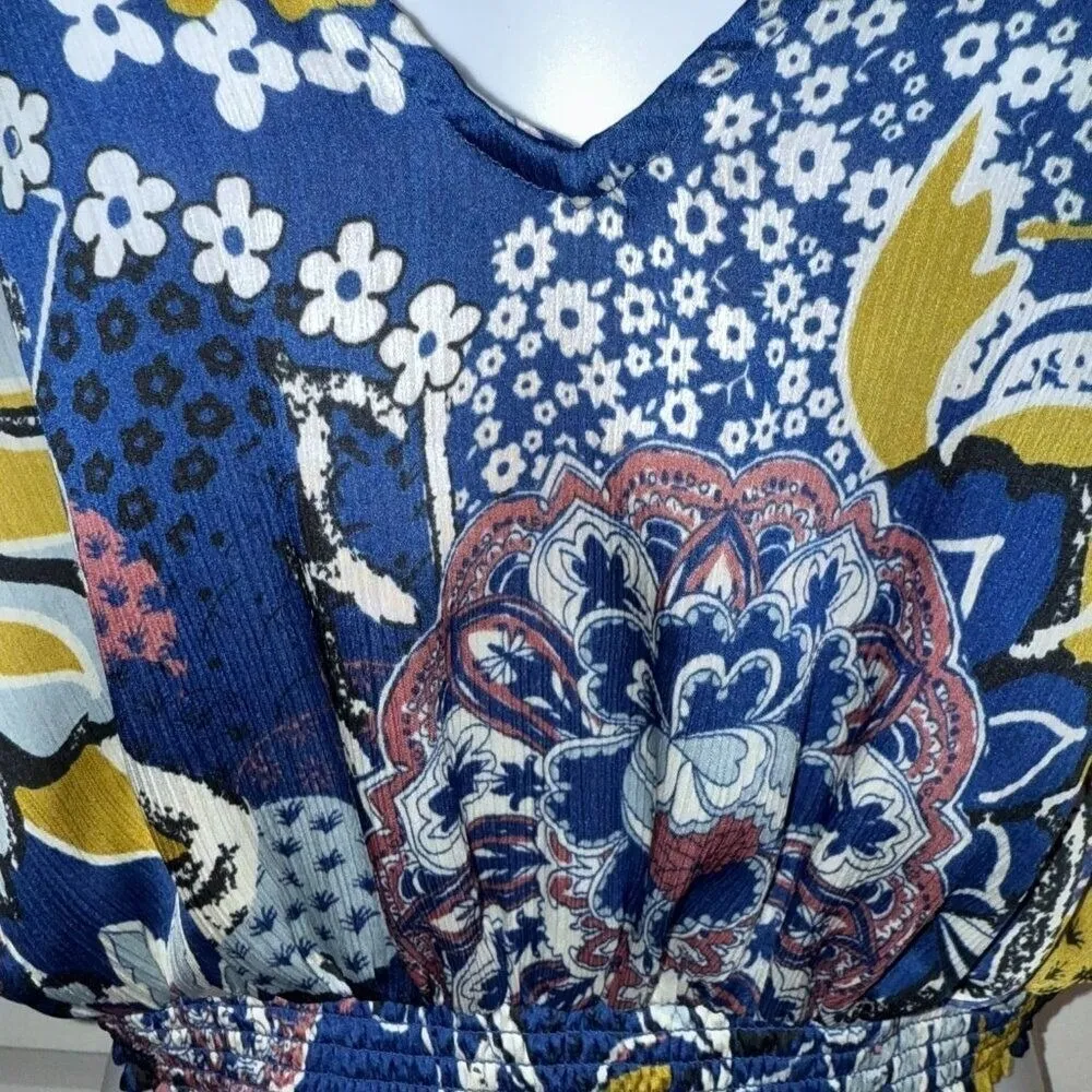 FREE PEOPLE INTIMATELY Ocean Combo Crop Top EUC Size‎ Medium - Image 6