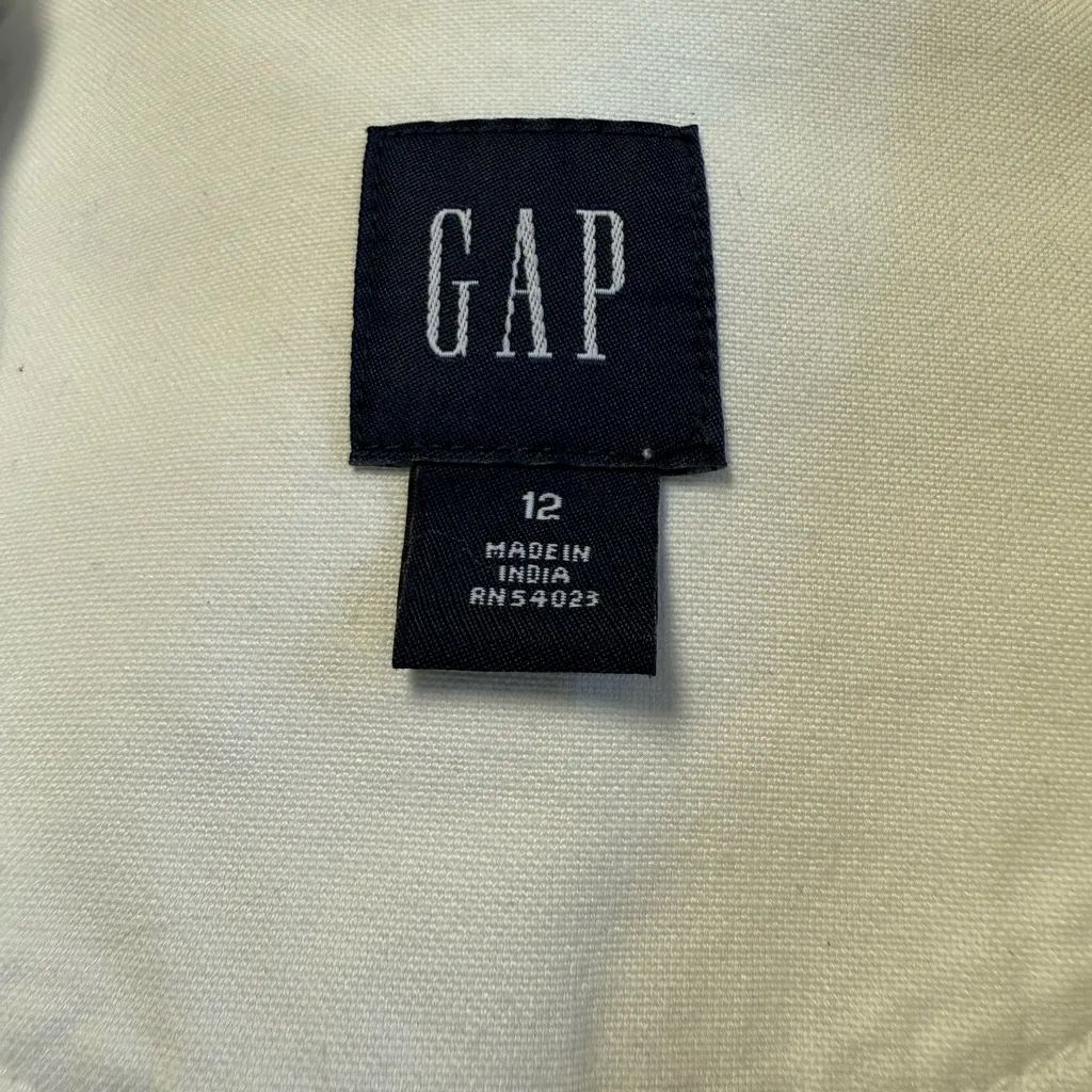 Gap 💚 Women's Crisp White Stretch Blazer - Image 2