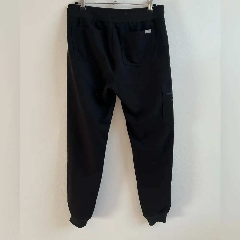 Figs Scrub Pants Technical Collection Black Jogger Size S Nurse - Image 3