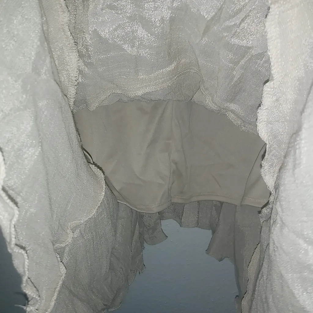 BCX  M Muslin Boho Layered Peasant Skirt - Image 3