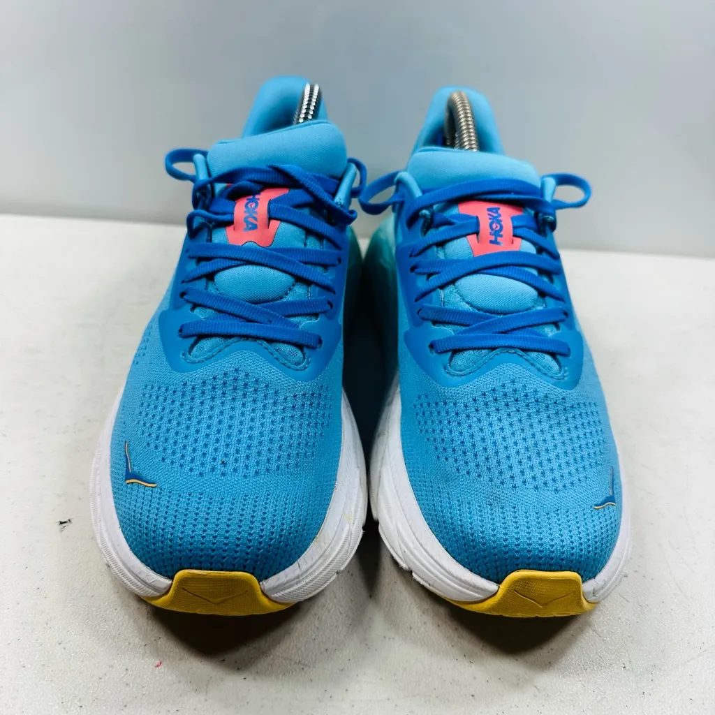 Hoka One Arahi 7 Mens Size 8B Blue Athletic Running Sneakers Shoes - Image 2