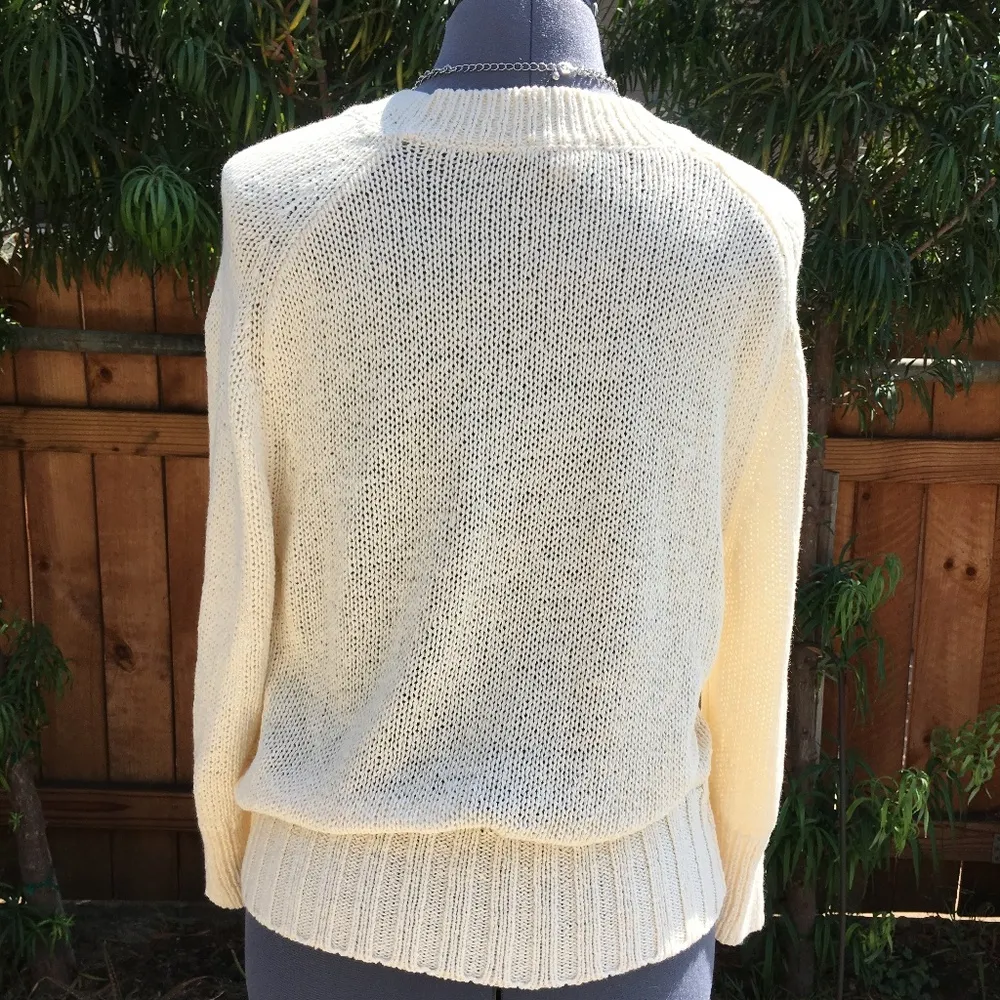 Cream GAP sweater (W) - Image 4