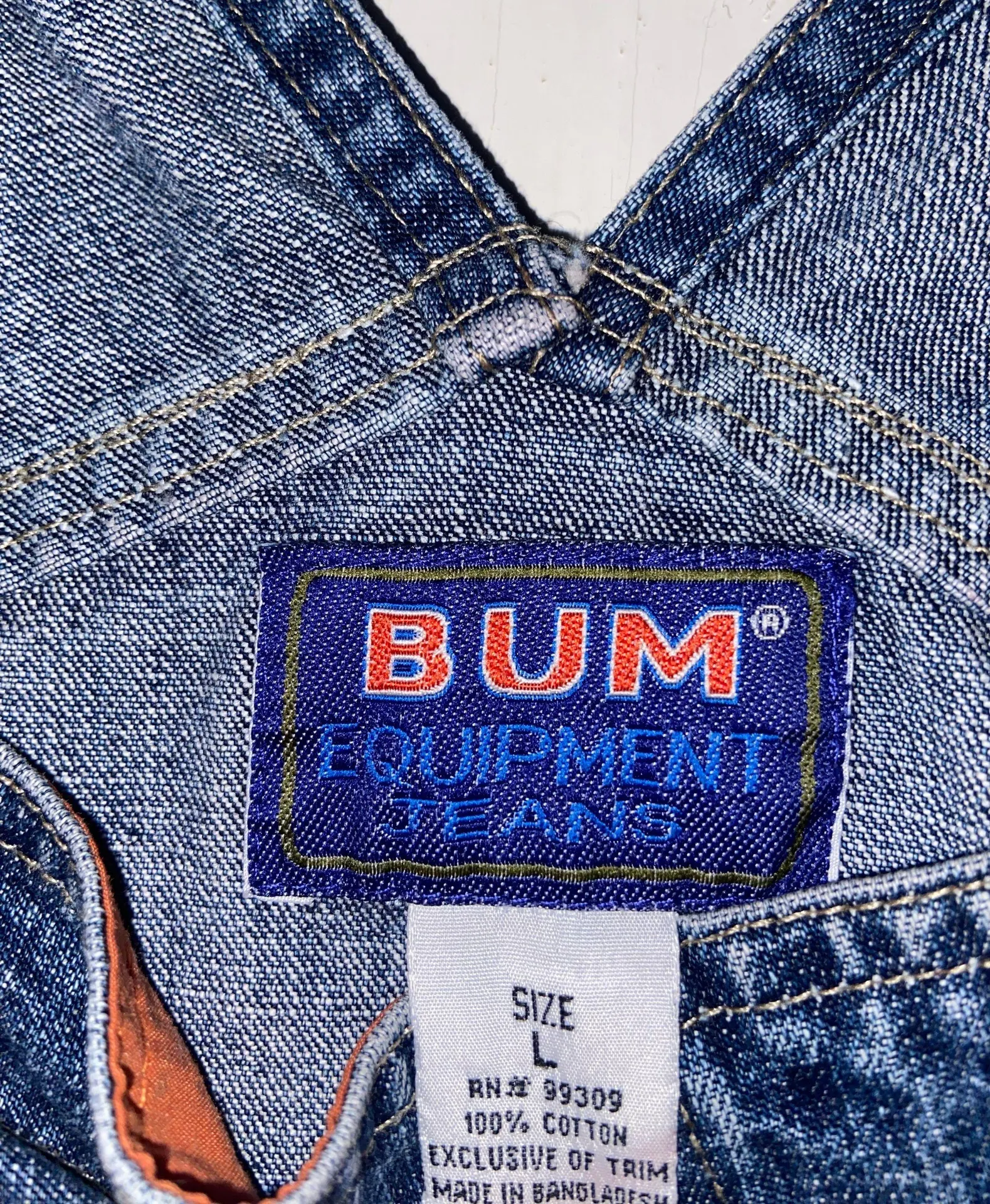 Equipment Bum Jean Short Overalls - Image 4