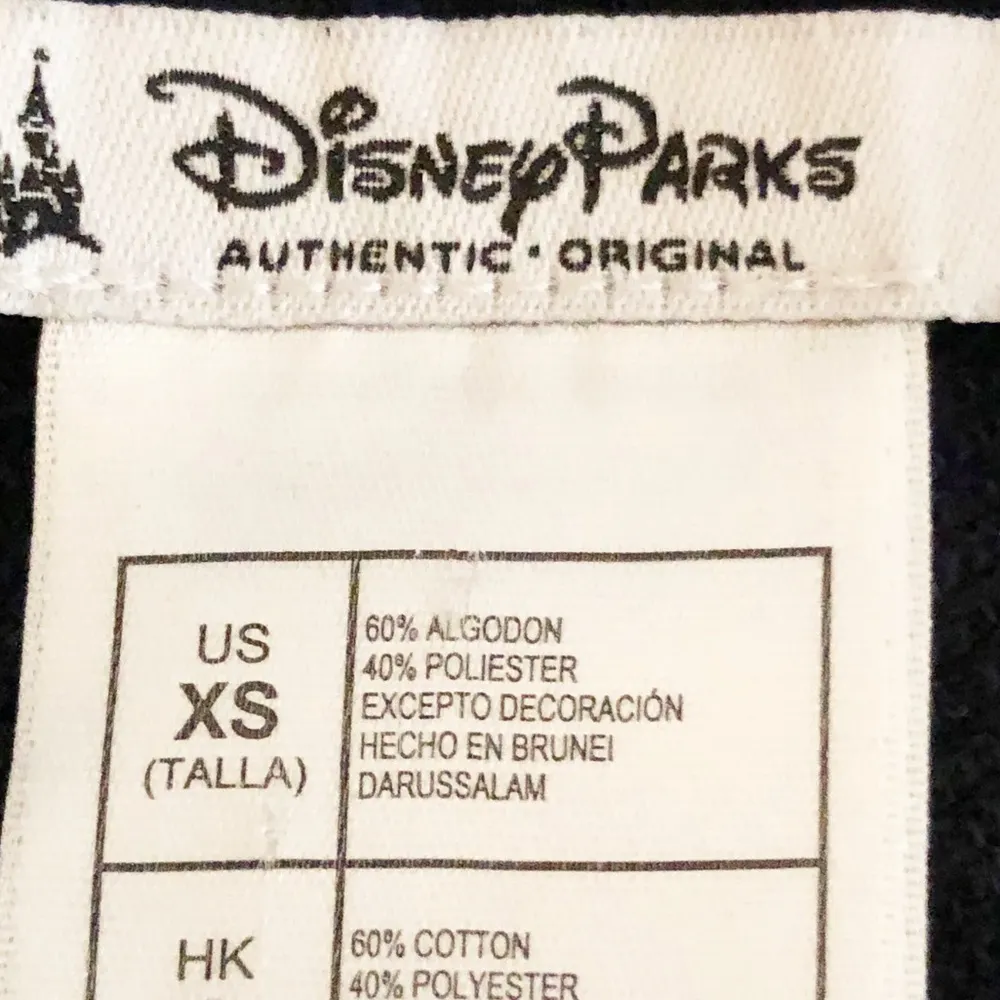 Disney Parks Navy Diamond Celebration 60 Years Embellished Sweatshirt Size XS - Image 5