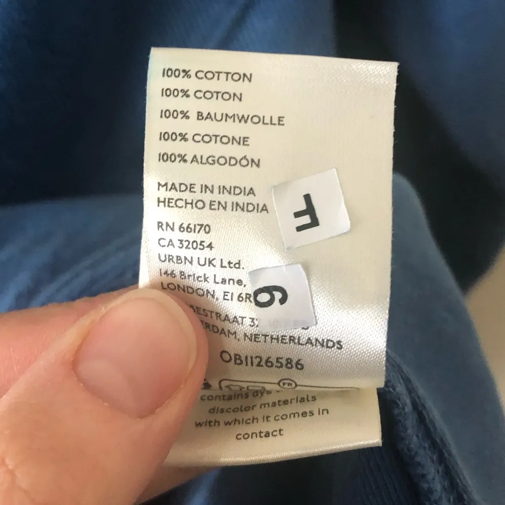 NWOT Free People Willow Polo Shirt in Rinsed Cobalt - Size XS - Image 6