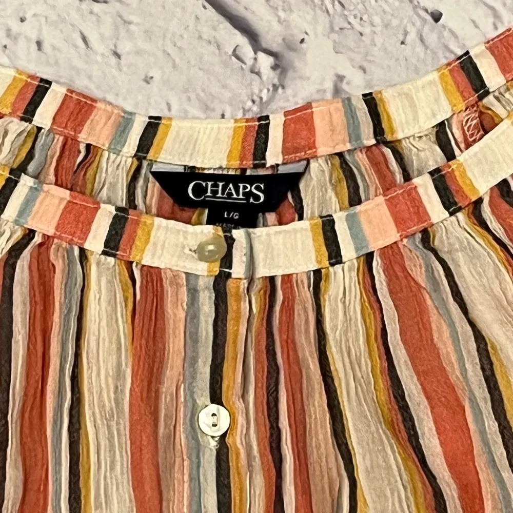 Women’s CHAPS top size L - Image 2