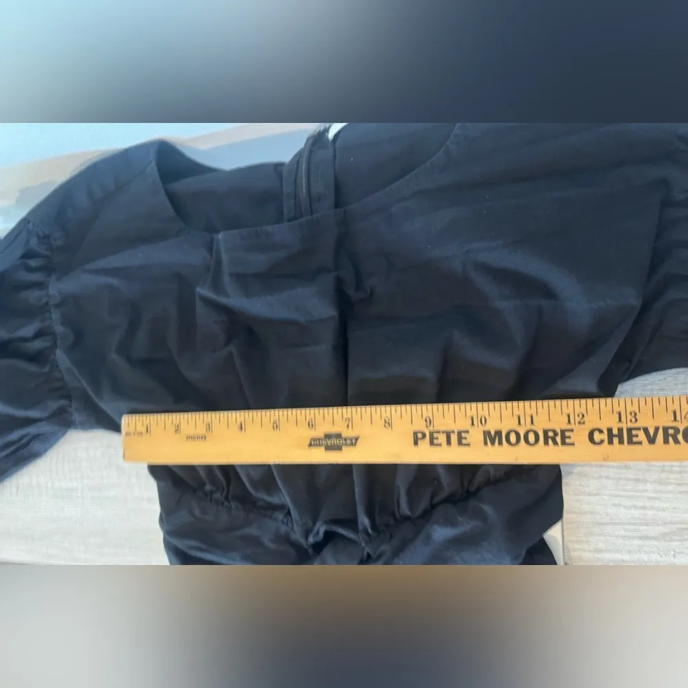 Lovers and Friends Duncan Top Waist Cut Out Balloon Sleeve Front Tie Size XXS - Image 12