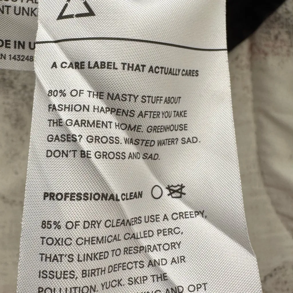 Reformation Castel High-Waisted Black paper bag Shorts with pockets, size 0 USA - Image 16