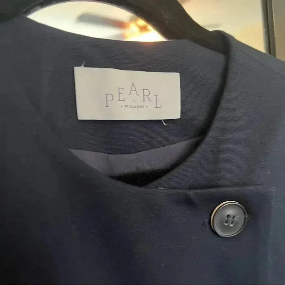 663 Pearl by Lela Rose Blazer Dress Black Size 0 - Image 2