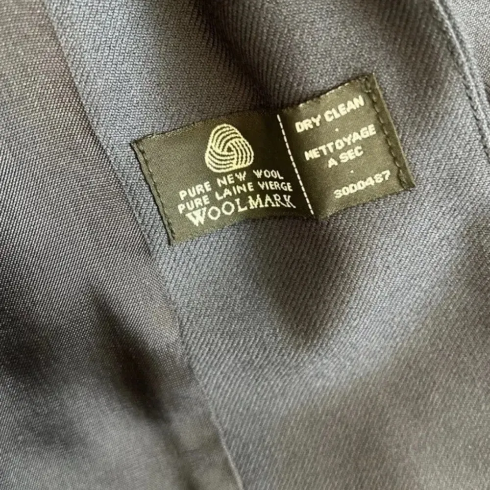 EEUC VINTAGE Braemar Petites by Jeremy Scott navy blue blazer Size 8 - Image 3