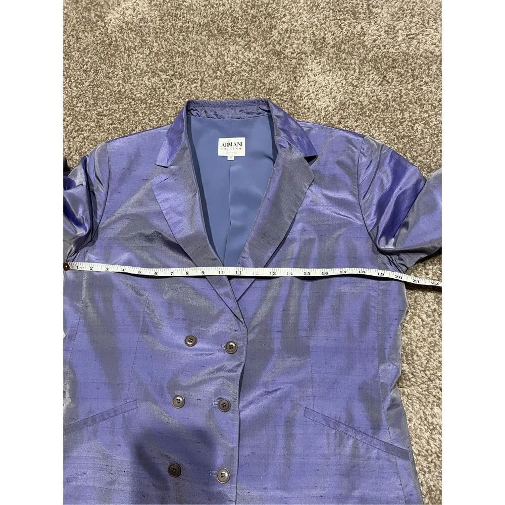 Armani Collezioni silk jacket size 12 - Image 6