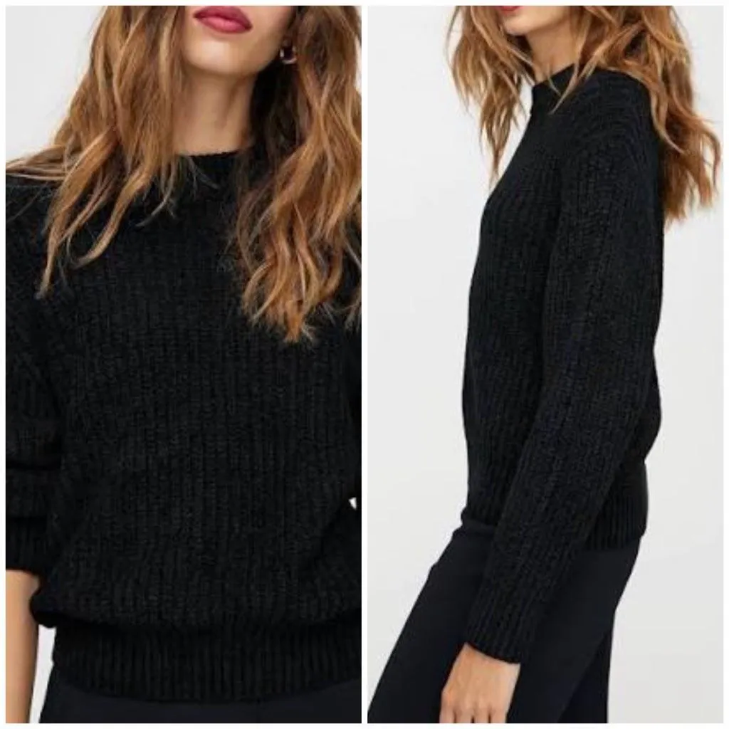 Aritzia Wilfred Essentials Chenille Sweater Size XS - Image 2
