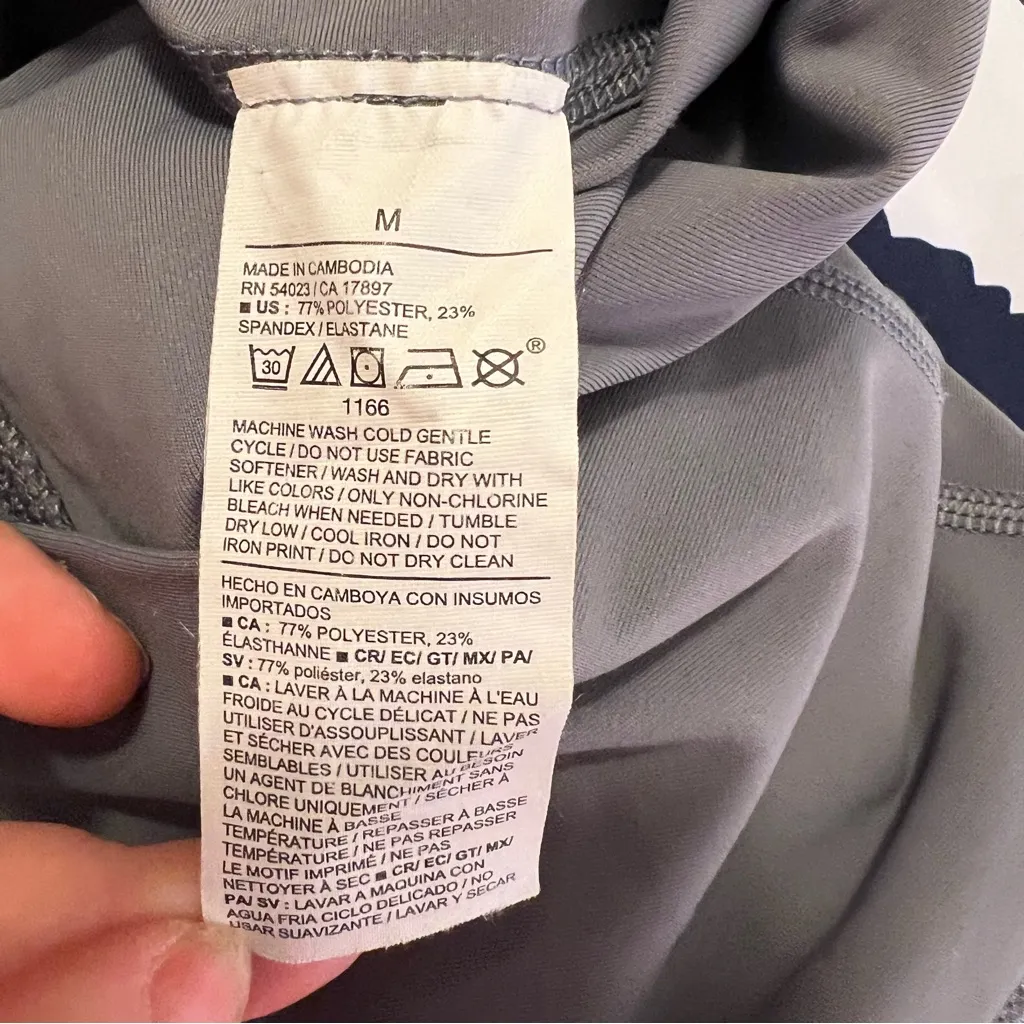 Old Navy  Maternity Full-Panel PowerSoft Jogger Storm Gray M - Image 10