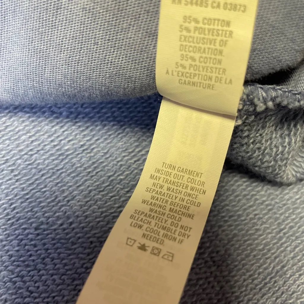 Aerie Offline by  Throwback Shacket Ombré Blue Womens Medium Oversized - Image 9