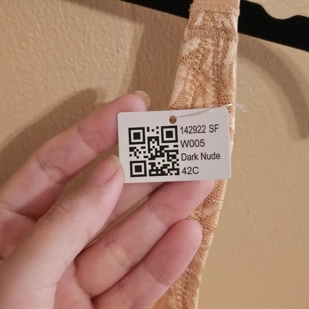 Wingslove Wire Free Beige Nude 42C Bra Tan Size undefined - Image 6