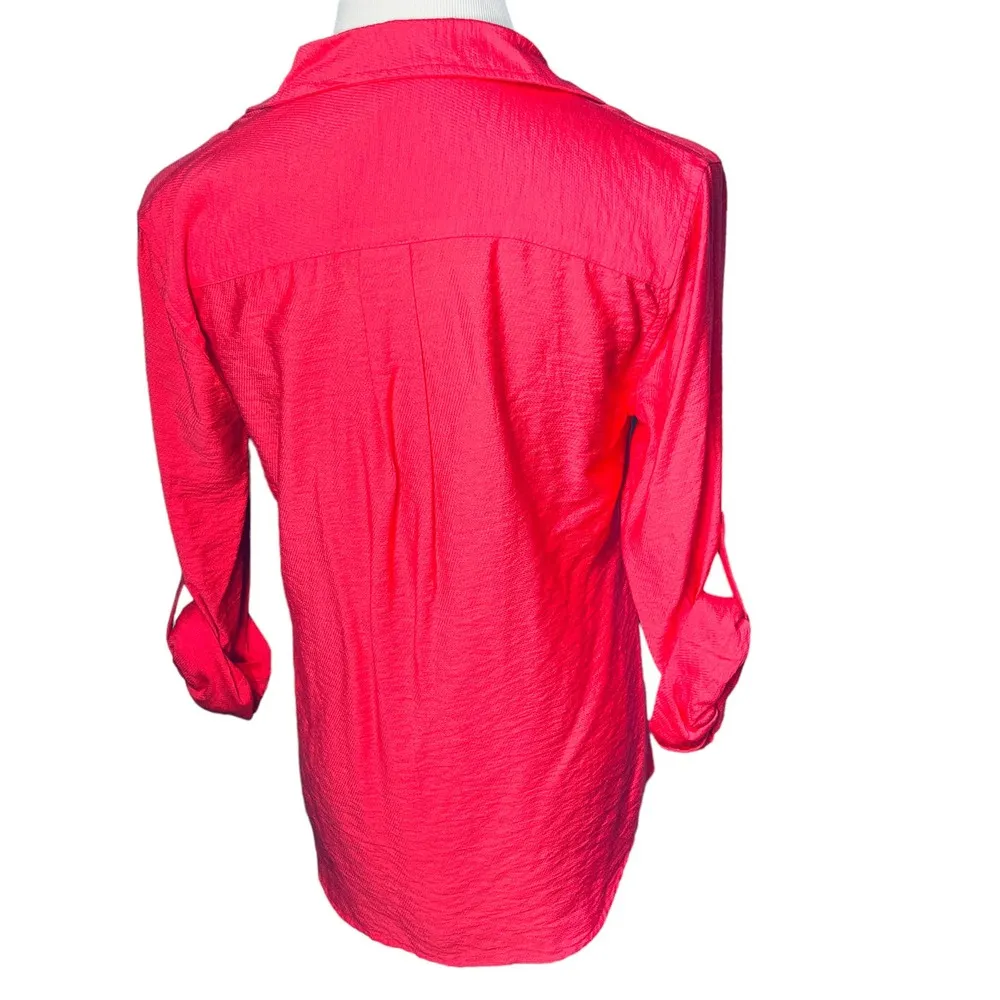 Calvin Klein Pink Button Down Lightweight Shirt New S - Image 2