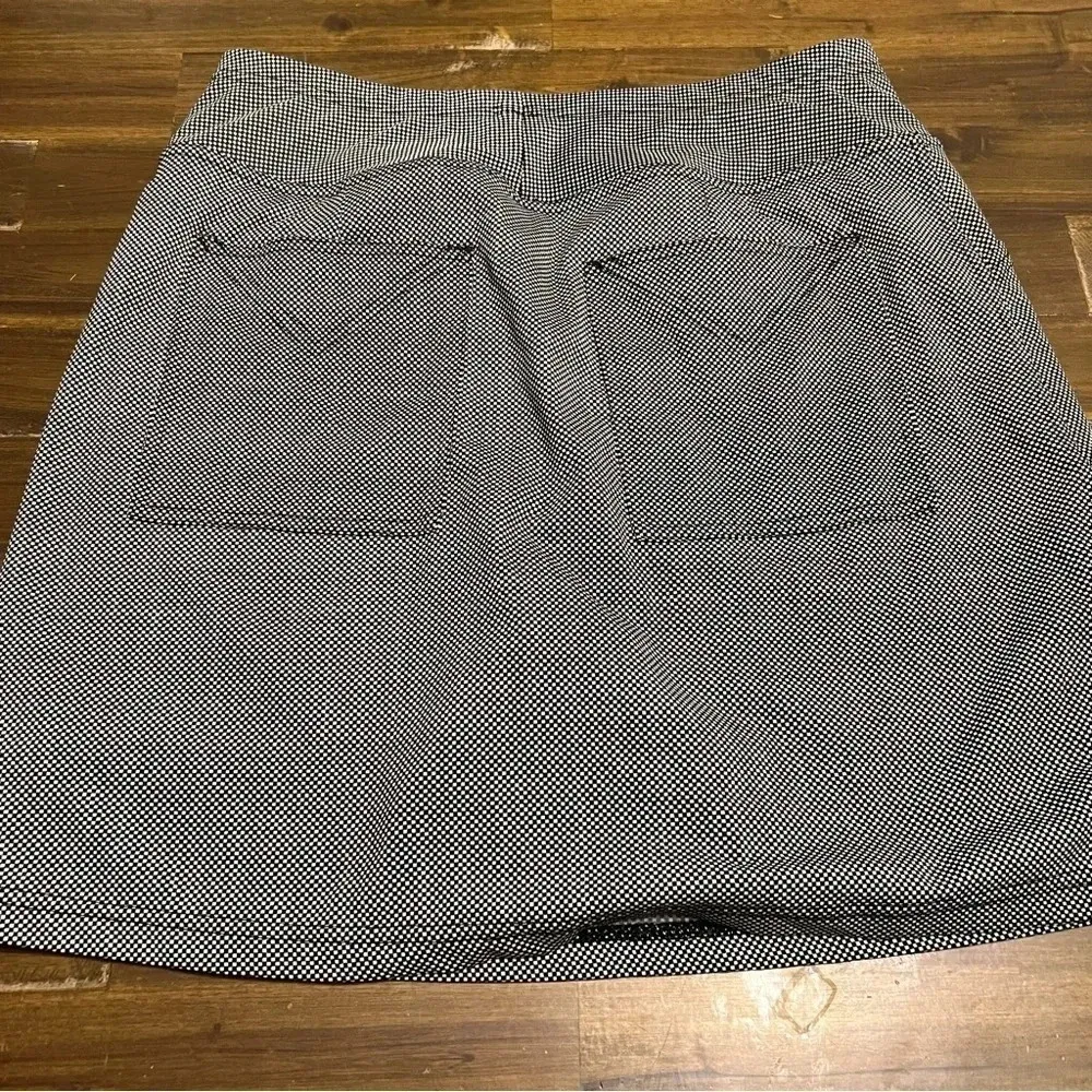 Jofit Skirt Skor Tennis Athletic Plaid Checkered Size Small Black S - Image 4