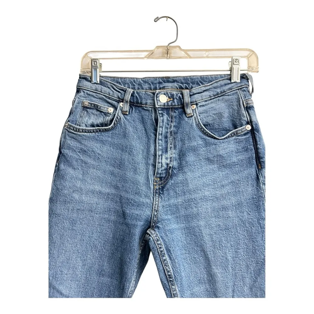 Arket Jade Cropped Women's Blue Jeans Size 28 - Image 3