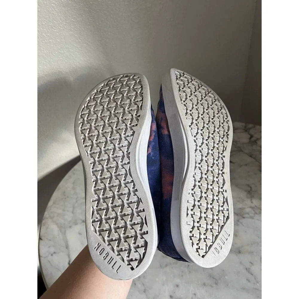 Nobull Canvas Tie Dye Trainers Sneakers Mens 7 Womens 8.5 - Image 6