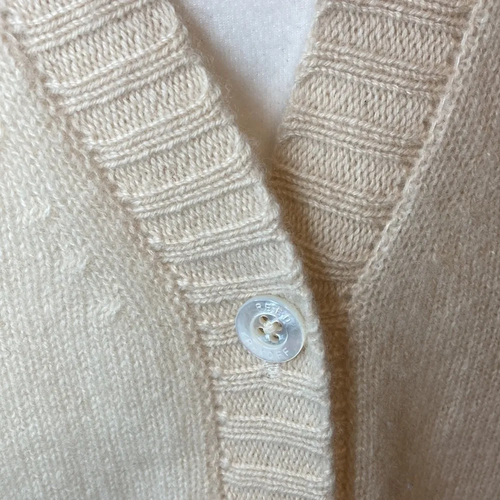 Reed Krakoff Cashmere Button Front Cardigan Sweater Size M - Image 4