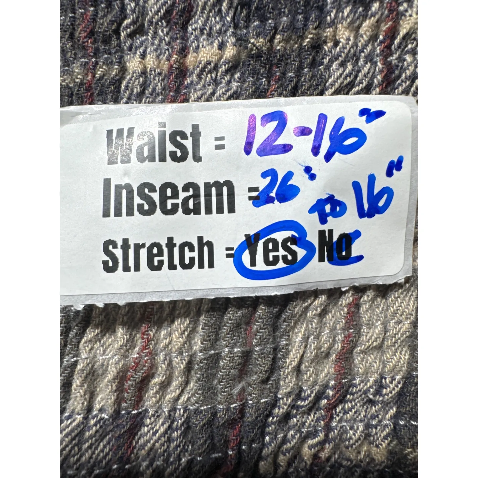 Oli & Hali Women's Plaid Distressed Button Up Shirt & Wide Leg Pants Set S Brown - Image 6