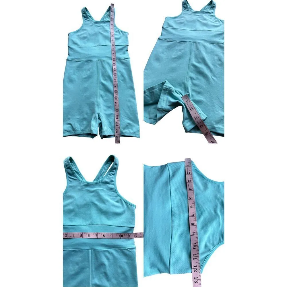 Free People Movement Every Single Time Runsie In Cascade Size XS/S - Image 11