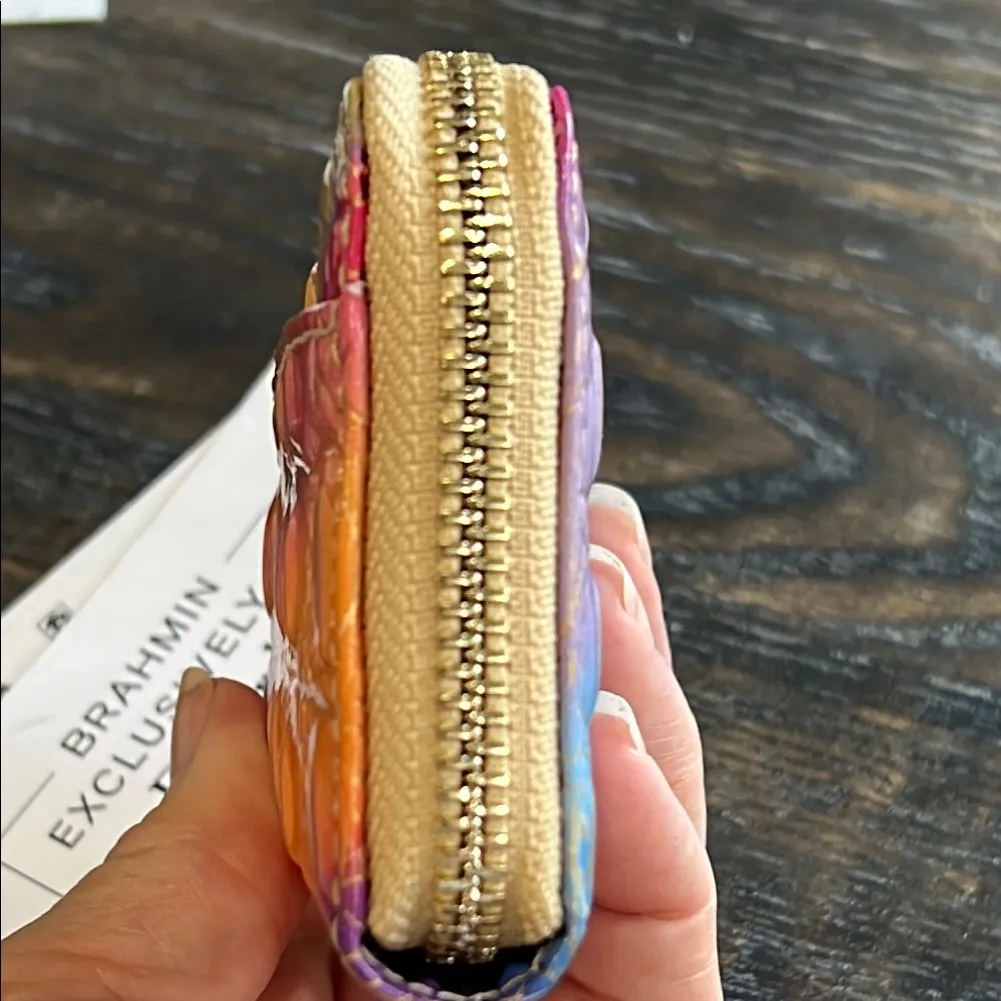 Brahmin Anita Multi Gumdrop Leather Wallet NWT - Image 6