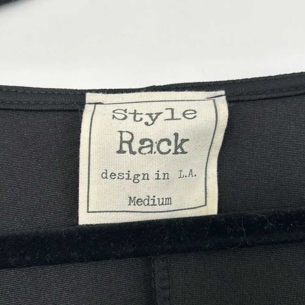 Style Rack Black Cutout Bodycon Dress, Medium - Image 4