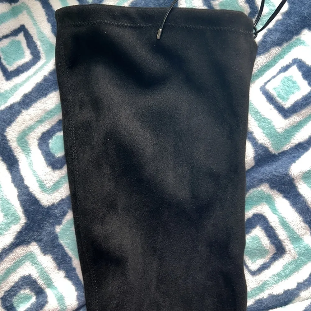 Gianni Bini Get-Real Black Thigh High Boots - Image 5