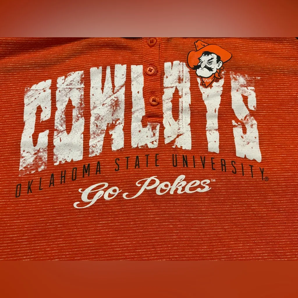 OSU cowboys top size L creative apparel Oklahoma State University Go Pokes print Size L - Image 6