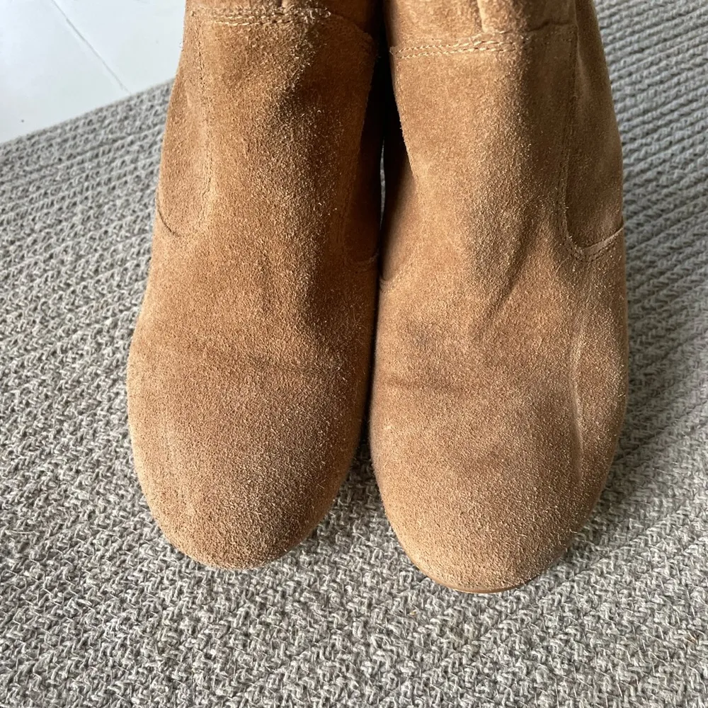 ALDO Tan Leather Western Boot Bootie Size 40/9 - Image 8