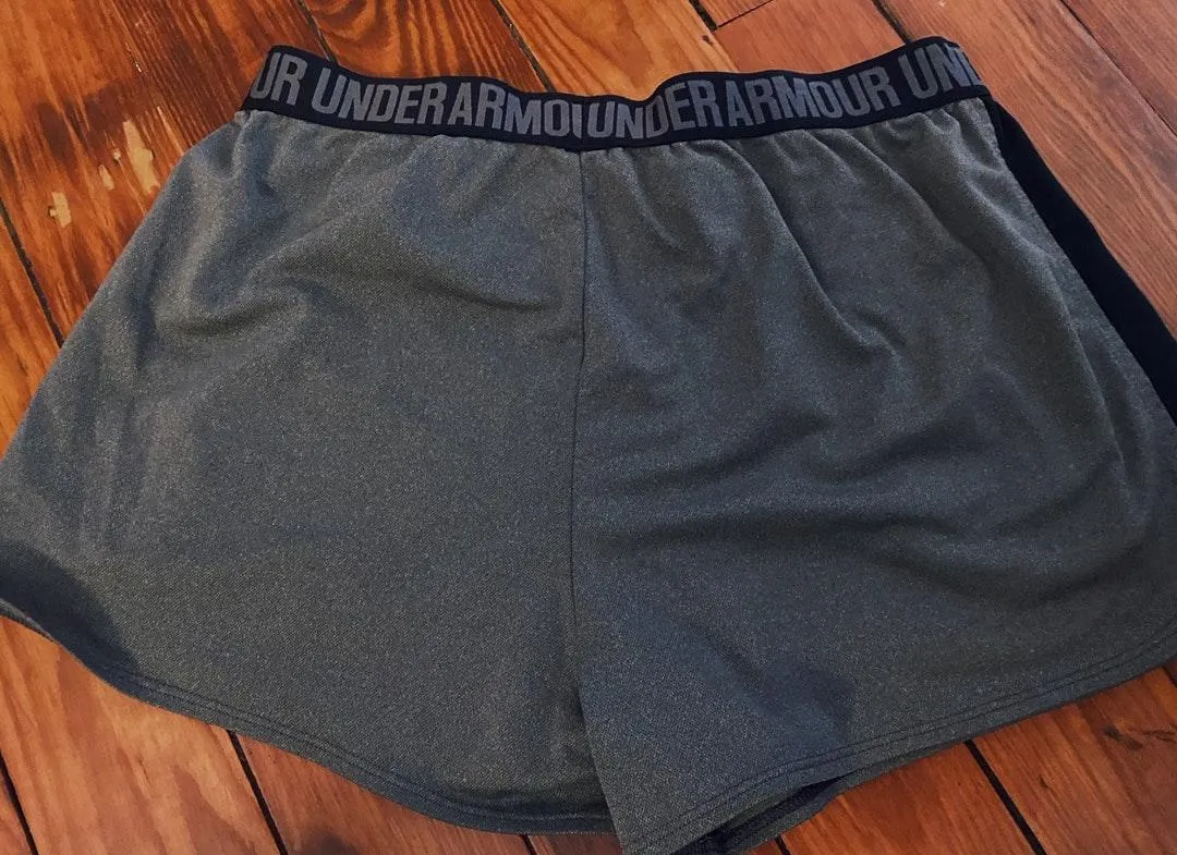 Under Armour Gray Under Armor Shorts - Image 2