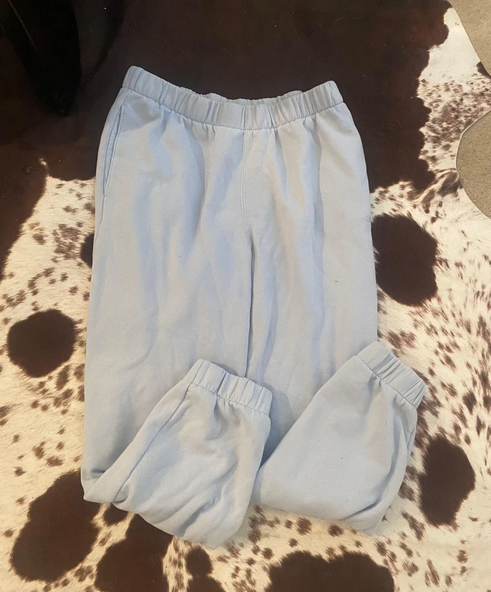 Hollister Ultra High Rise Boyfriend Joggers Large - Image 3