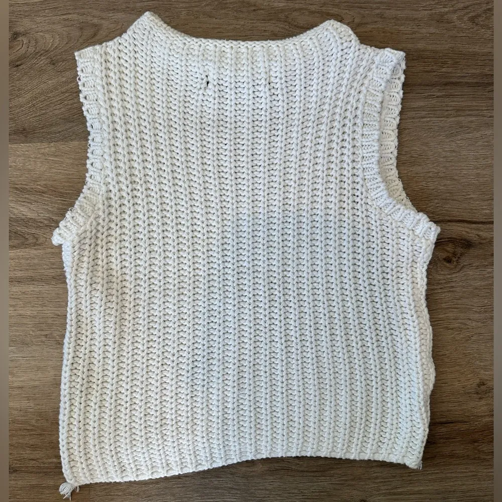 Vintage 525 America Knit Sweater Vest - Image 2
