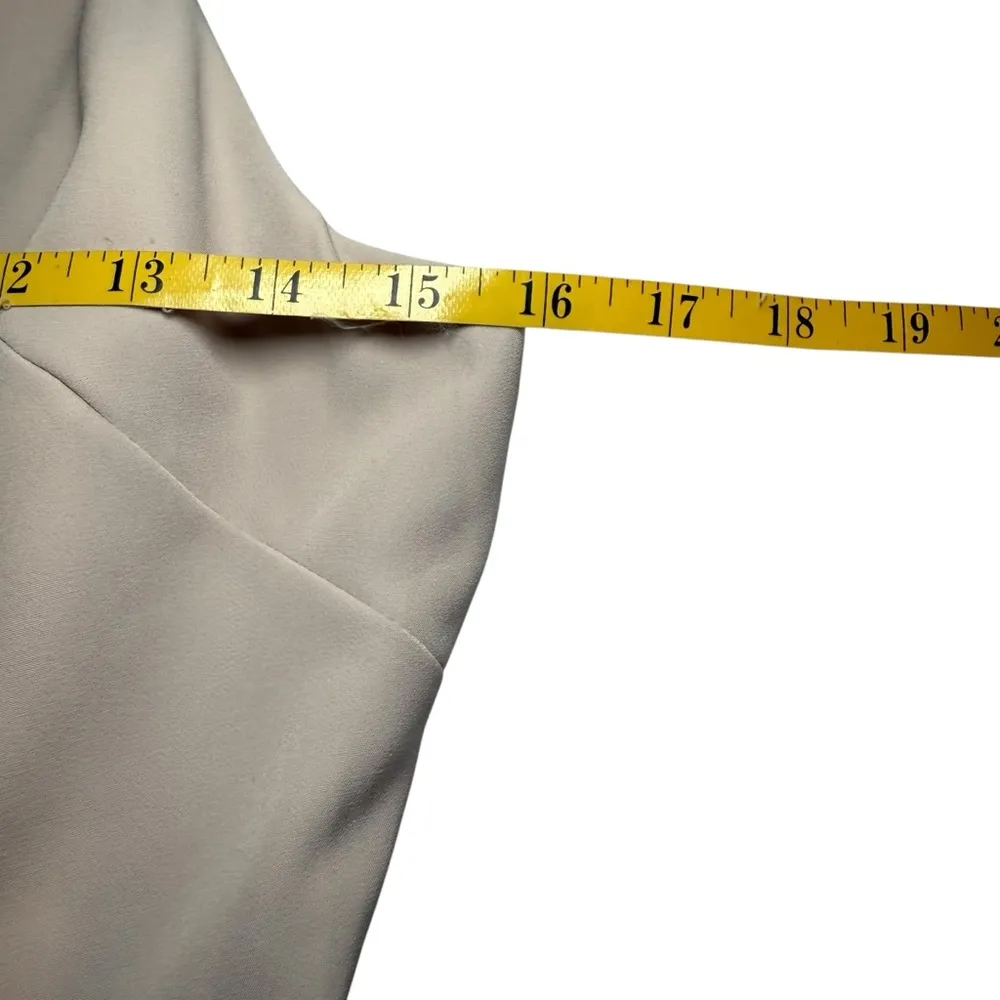 Show Me Your Mumu‎ Chicago High Neck Gown Show Me the Ring Stretch Crepe Small - Image 10