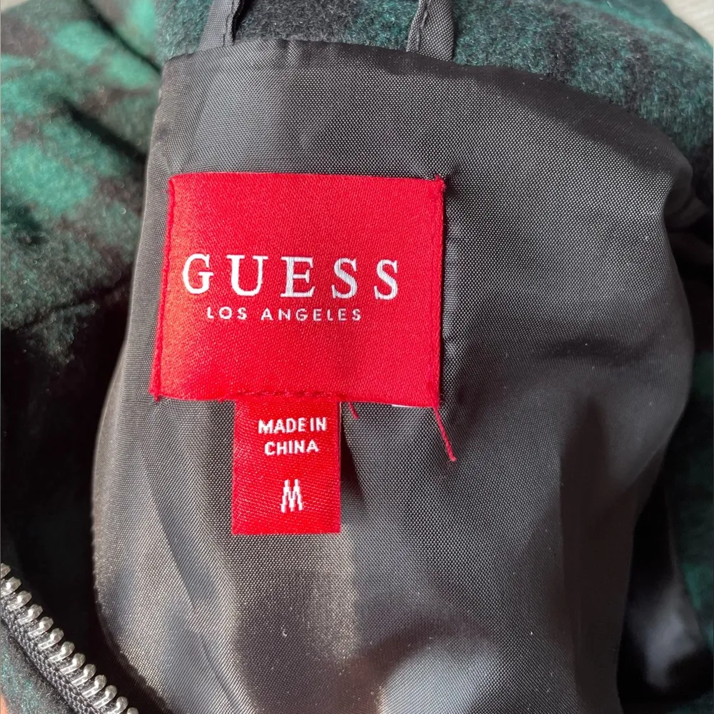 Guess Plaid Puffer Jacket - Image 3
