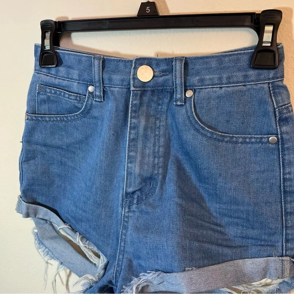 ✨ Princess Polly Women’s Distressed Denim Shorts 2 - Image 2