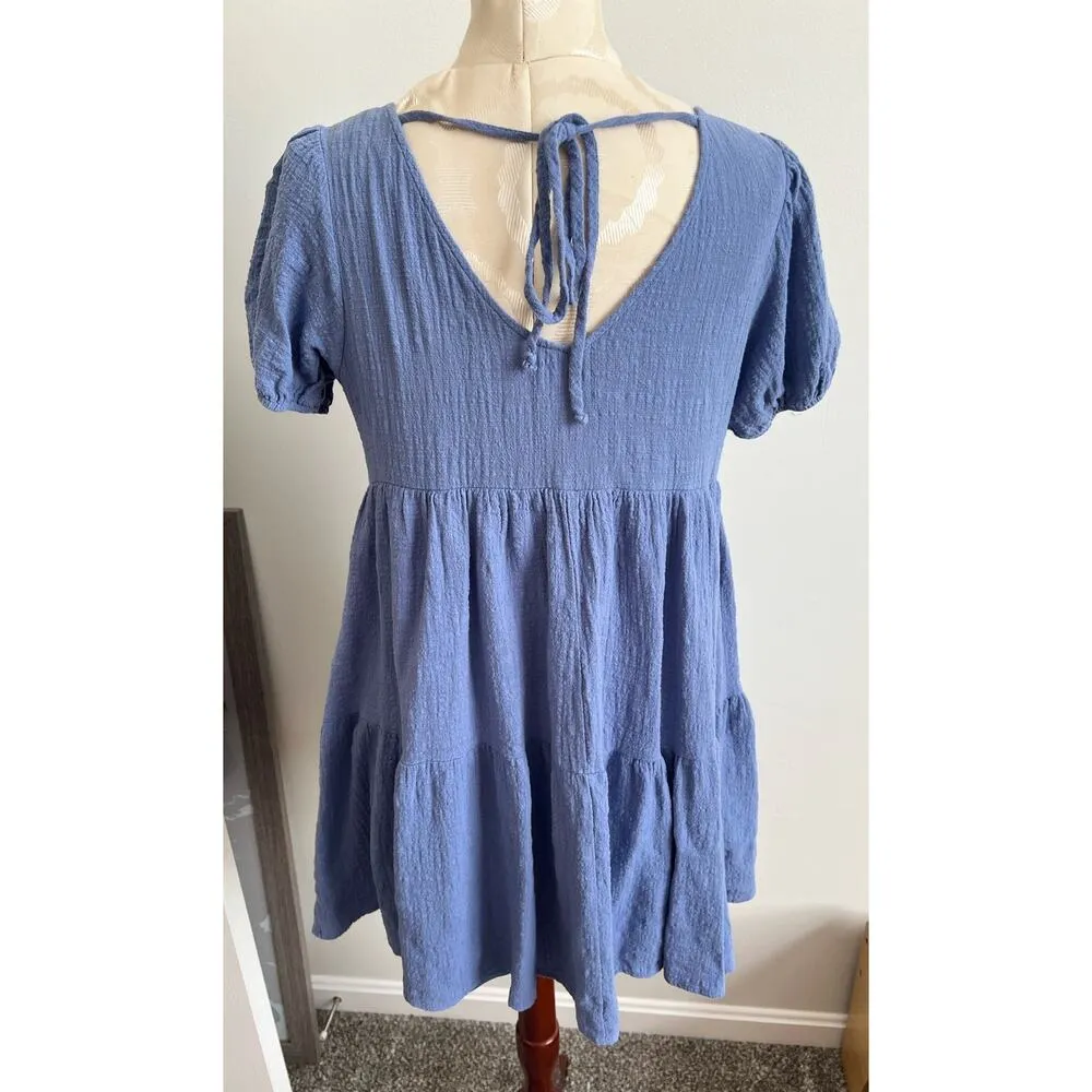Altar’d State Summer Tiered Midi Babydoll Dress Small - Image 2