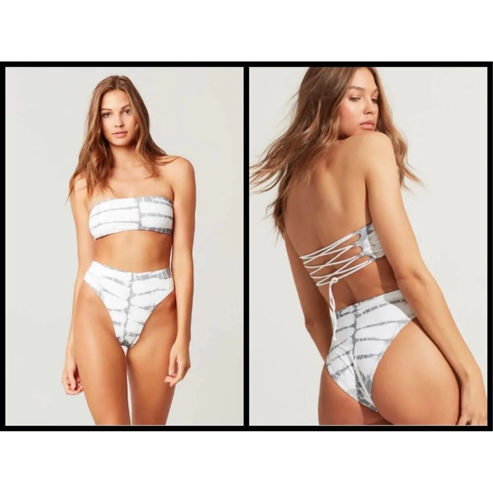 💕L*SPACE💕 Frenchi High Waisted Bottoms ~ Tie Dye - Image 2