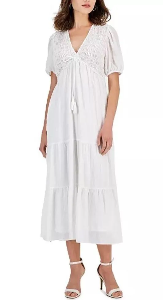 TAYLOR Smocked Tiered A - Image 2