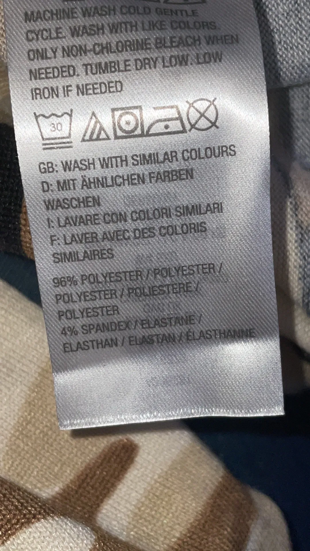 Denim & Co Heavenly Jersey Camouflage Long Sleeve Top - Image 7