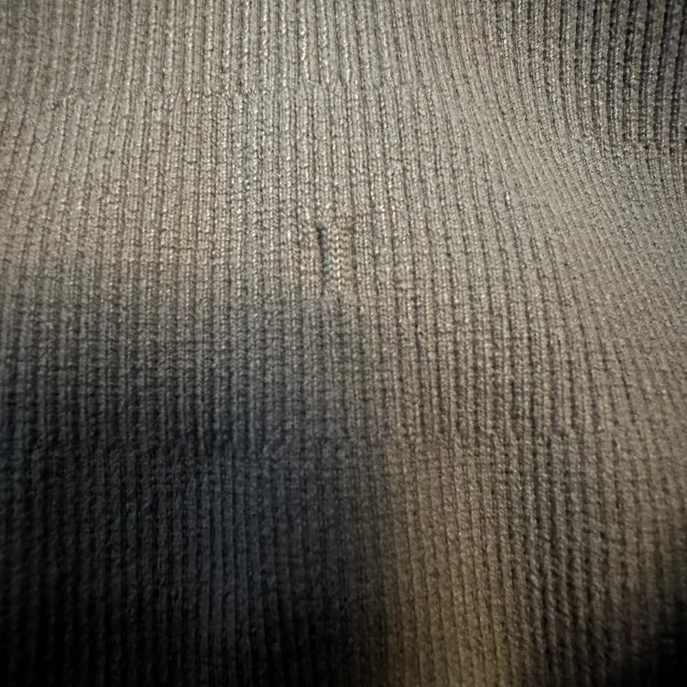 Lululemon Free To Flow Crop 17" Magnum White Seamless High Rise Speckled 0 - Image 3