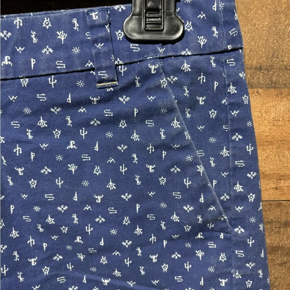 Patagonia Blue Patterned Women's Shorts - Image 2