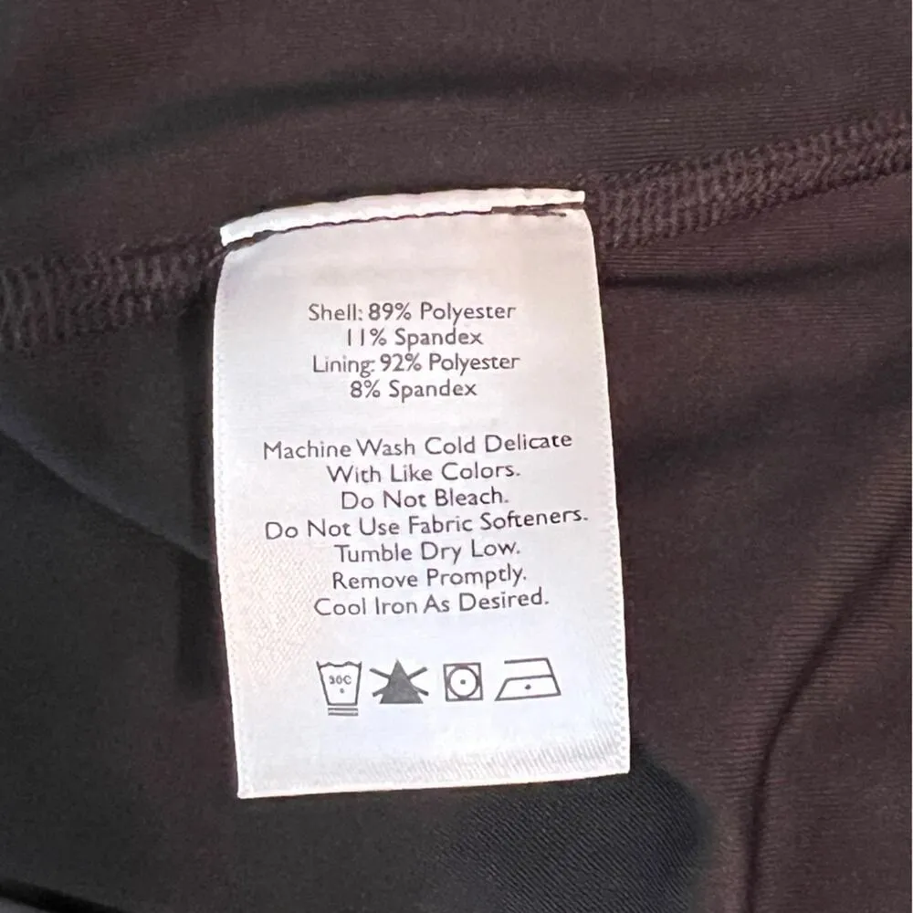 Eddie Bauer Horizon Black Skort Size 18 - Image 5