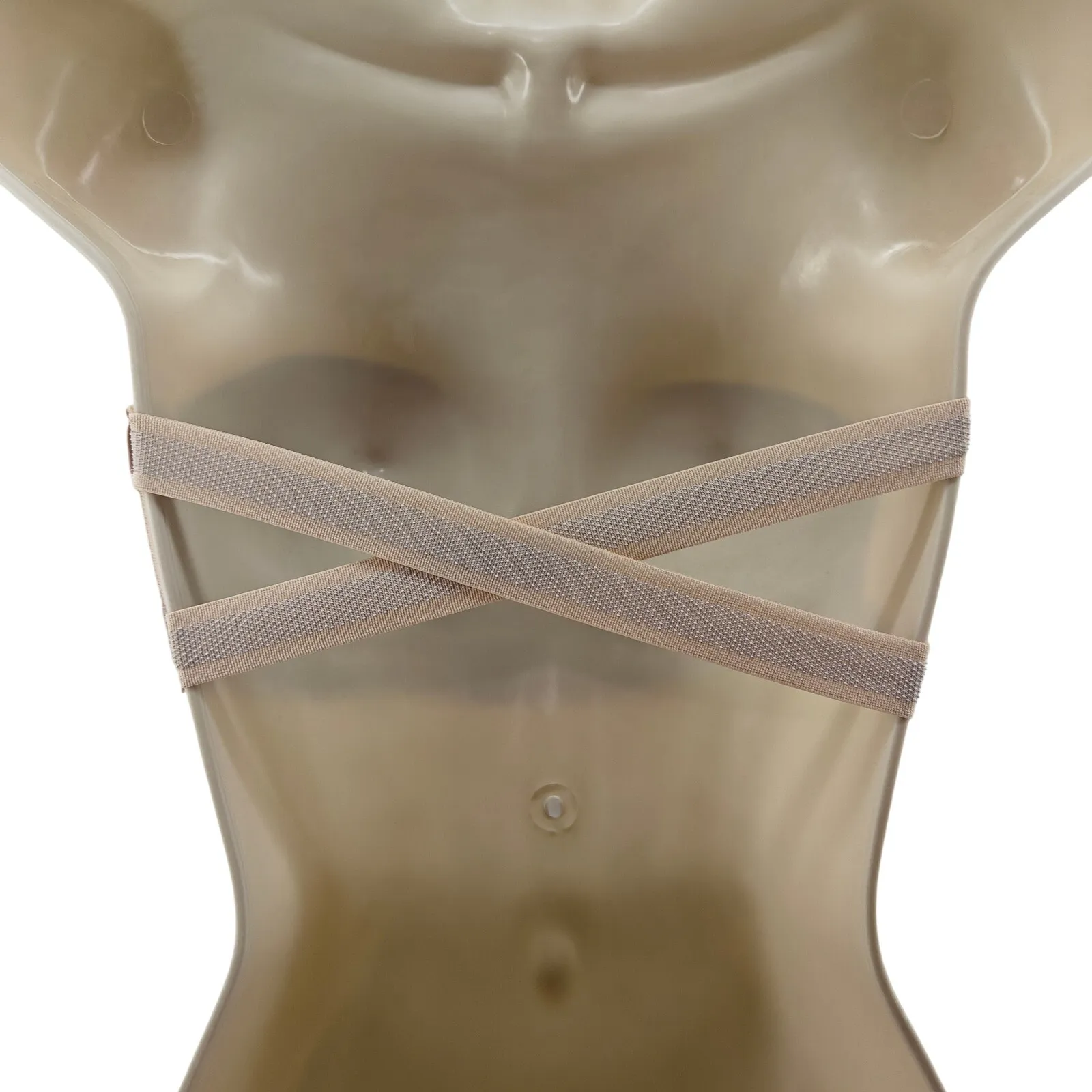 Cupshe  Front Hook Strapless Bra Beige Small - Image 5