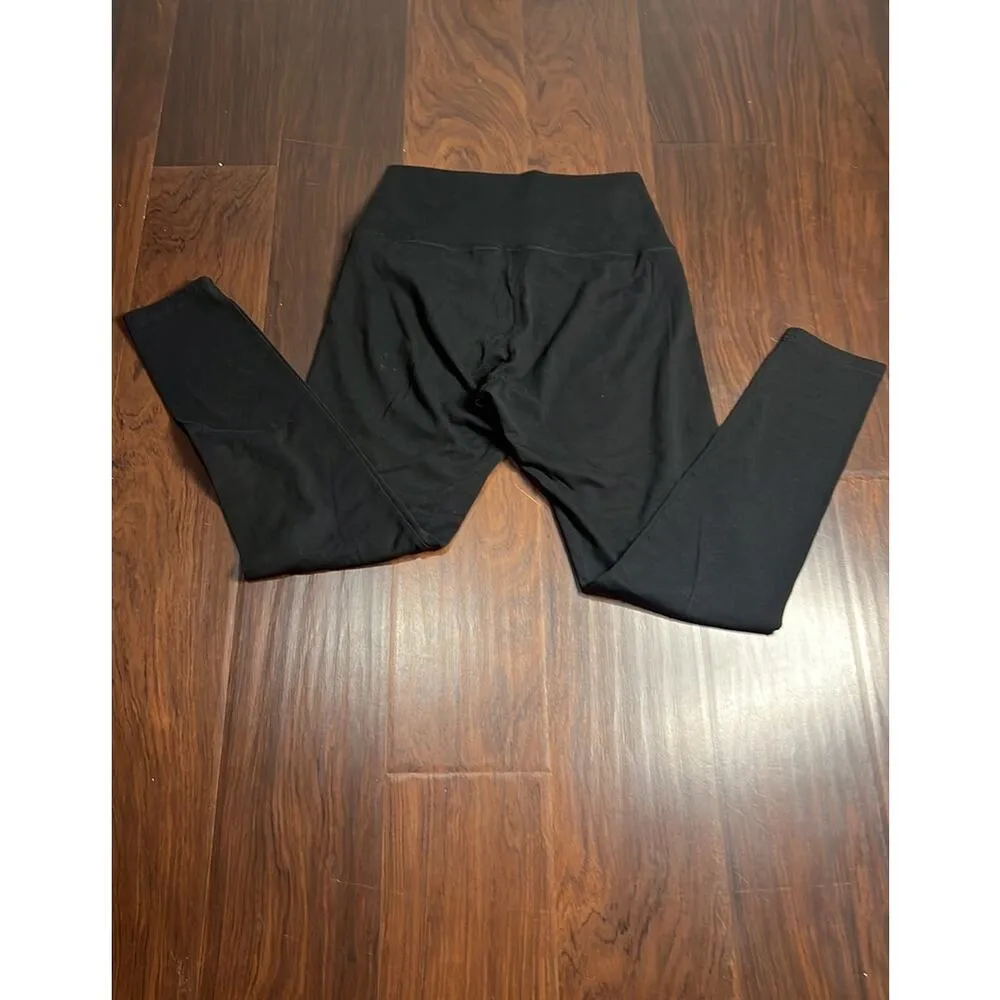 OFFLINE by Aerie Black Legging Size Large - Image 3