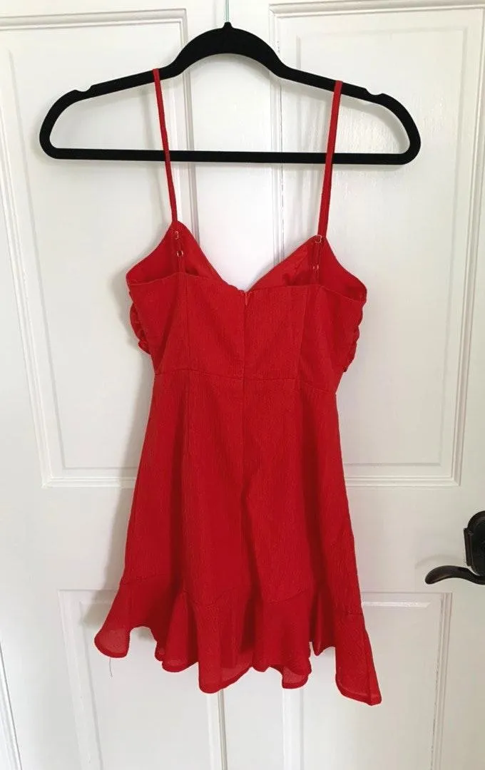 Hello Molly Red Dress - Image 3