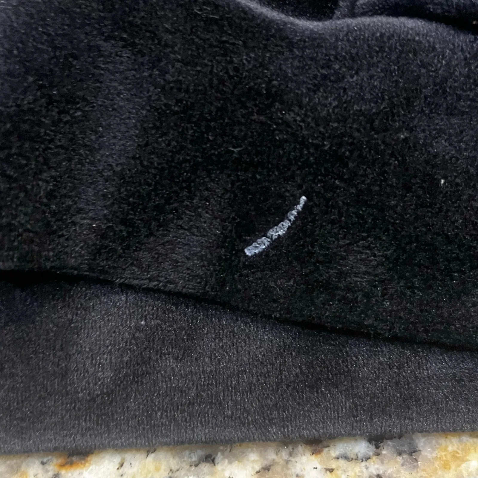 Refuge Women Large Black Velour Track Suit Rhinestone Gothic Y2K Lounge Set - Image 4